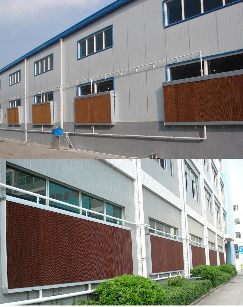 水簾風(fēng)機(jī)，負(fù)壓降溫